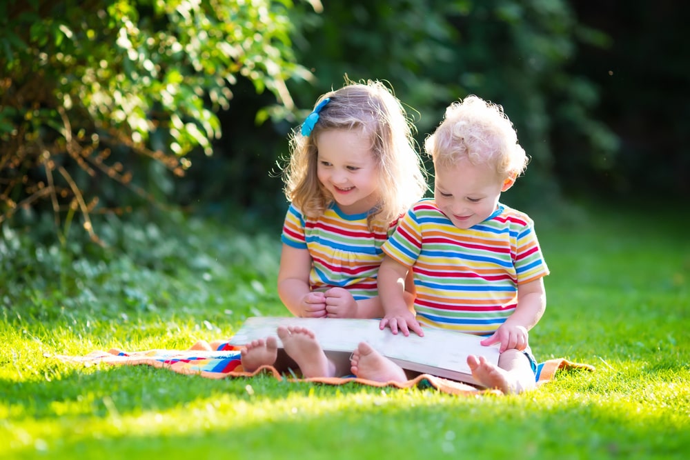Kindersicherer Garten zum Spielen, Toben und Wohlfühlen